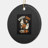 Halloween Verpleegster Geest Team Keramisch Ornament (Links)