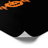 Halloween verpleegster hartslag pompoen kostuum sc poster (Hoek)