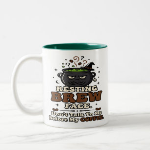 Halloween-verpleegster koffiemok tweekleurige koffiemok