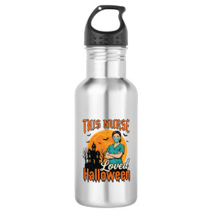 Halloween Verpleegster Loved Halloween Vintage Spo Waterfles