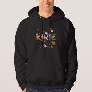 Halloween Verpleegster Obstetrie Verpleegkunde Hal Hoodie