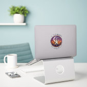 Halloween Verpleegster Overdag_1 Sticker (Laptop op bureau)