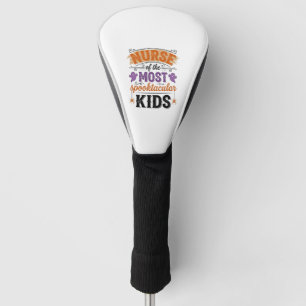 Halloween Verpleegster Spooktacular Kids Vintage O Golfheadcover