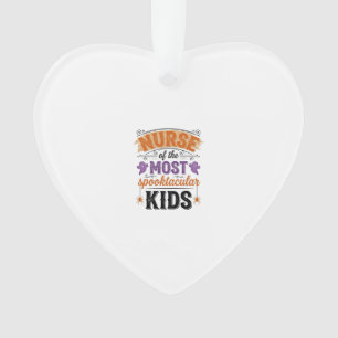 Halloween Verpleegster Spooktacular Kids Vintage O Ornament