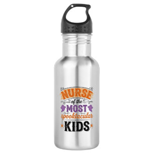 Halloween Verpleegster Spooktacular Kids Vintage O Waterfles