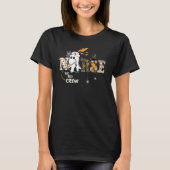 Halloween verpleegster voor vrouwen Halloween Scru T-shirt (Voorkant)