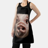 Halloween Verraste Varken Gezicht Meme Big Troll H Schort (Insitu)