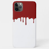 Halloween Verschrikkelijke Bloed Rode Druppels Blo Case-Mate iPhone Case (Achterkant)