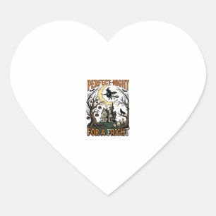 Halloween Verschrikkelijke Heks Vintage Geheime Na Hart Sticker