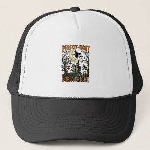 Halloween Verschrikkelijke Heks Vintage Geheime Na Trucker Pet