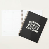 Halloween Verschrikkelijke Kat Dame_1 Planner (Display)