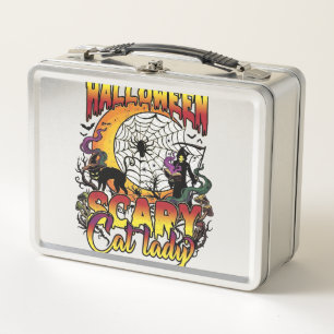 Halloween Verschrikkelijke Kat Dame Grim Reaper Ma
