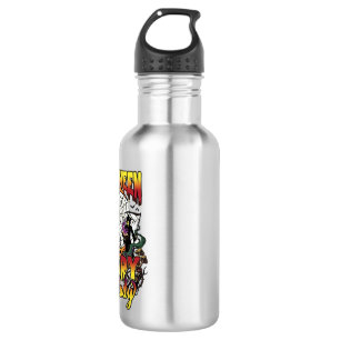Halloween Verschrikkelijke Kat Dame Grim Reaper Ma Waterfles