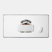 Halloween Verschrikkelijke Kat Dame Vintage Vector Bureaumat (Keyboard & Muis)