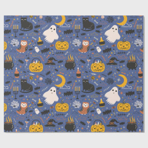 Halloween Verschrikking Cadeaupapier