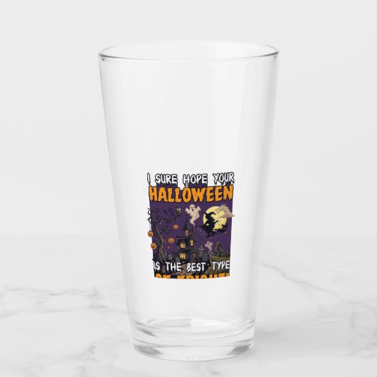Halloween Verschrikking Spokenhuis Heks Geest_1 Glas (Voorkant)