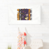 Halloween Verschrikking Spokenhuis Heks Geest_1 Spandoek (Insitu)