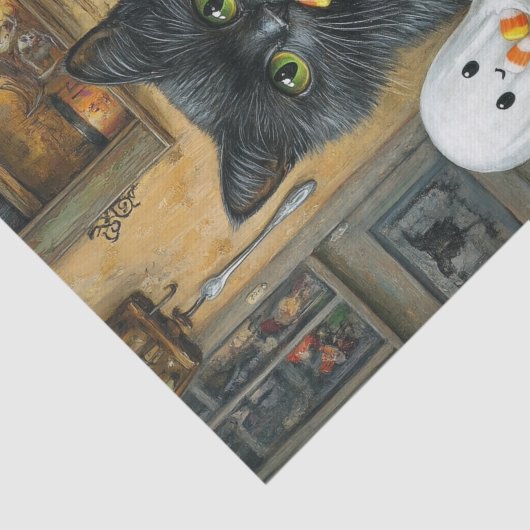 Halloween vibes2 tissuepapier (Detail)