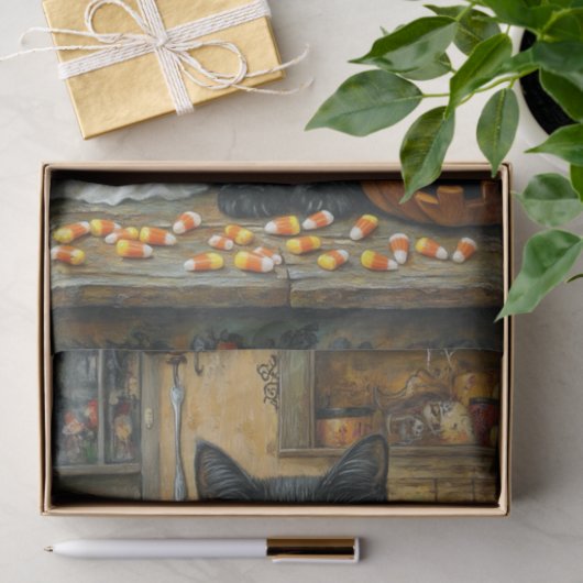 Halloween vibes2 tissuepapier (Geschenk)