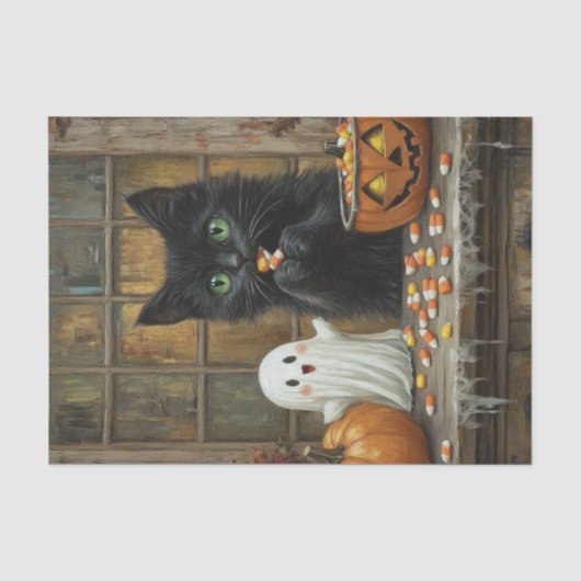 Halloween vibes3 tissuepapier (Voorkant)