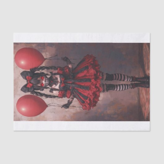 Halloween vibes3 tissuepapier (Voorkant)