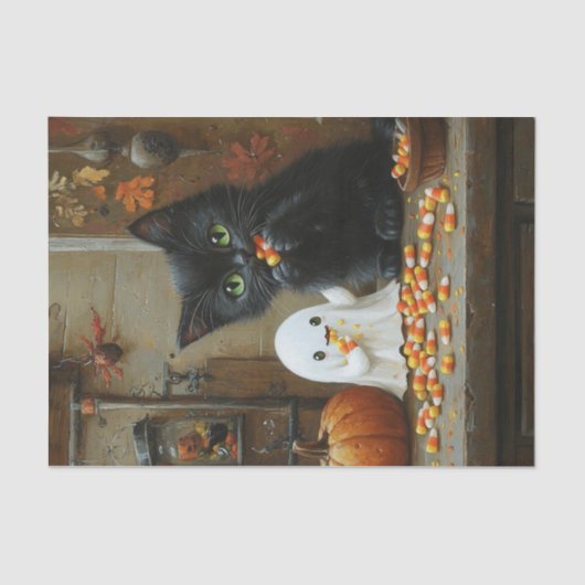 Halloween vibes6 tissuepapier (Voorkant)