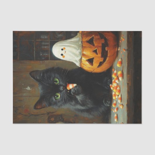 Halloween Vibes7 Tissuepapier (Voorkant)