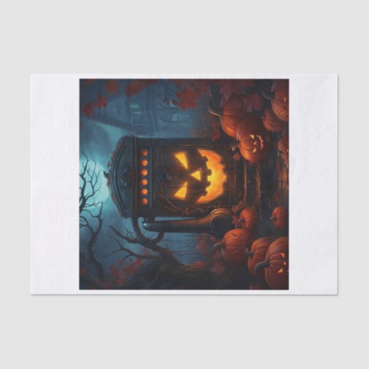 Halloween vibes9 tissuepapier (Voorkant)