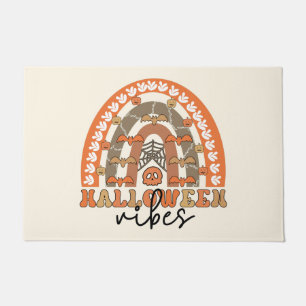 Halloween Vibes Boho Rainbow Herfst Halloween Deurmat