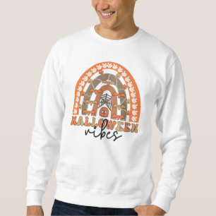 Halloween Vibes Boho Rainbow Herfst Halloween Trui