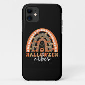 Halloween Vibes Boho Rainbow Herfst Spooky Case-Mate iPhone Case (Achterkant)
