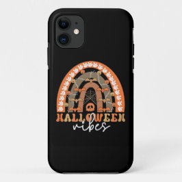 Halloween Vibes Boho Rainbow Herfst Spooky Case-Mate iPhone Case