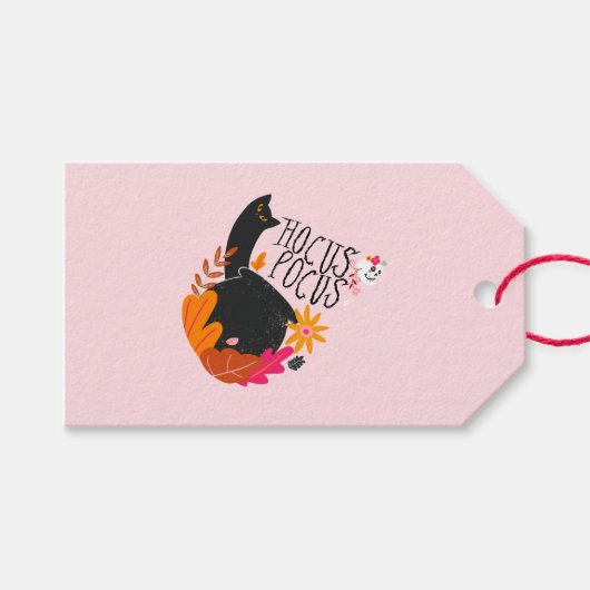 Halloween Vibes • Hocus Pocus Cadeaulabel (Voorkant (Horizontaal))