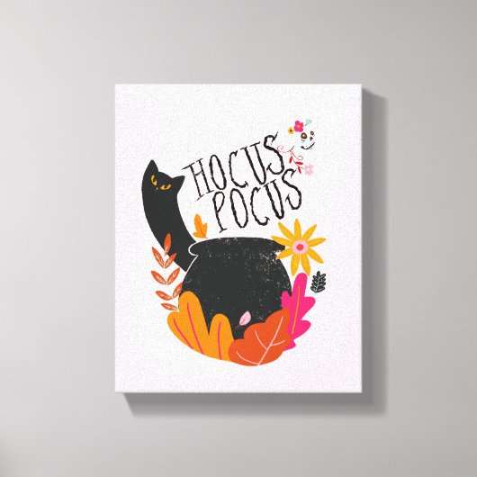 Halloween Vibes • Hocus Pocus Canvas Afdruk (Voorkant)