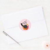 Halloween Vibes • Hocus Pocus Ronde Sticker (Envelop)