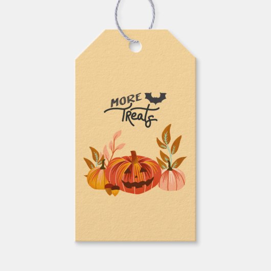 Halloween Vibes • More Treats Cadeaulabel (Voorkant)