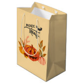 Halloween Vibes • More Treats Medium Cadeauzakje (Achterkant Gekanteld)