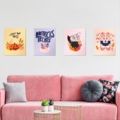 Halloween Vibes Muurkunst Sets (Woonkamer)