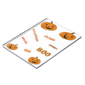 Halloween Vibes Notitieboek (Linkerzijde)
