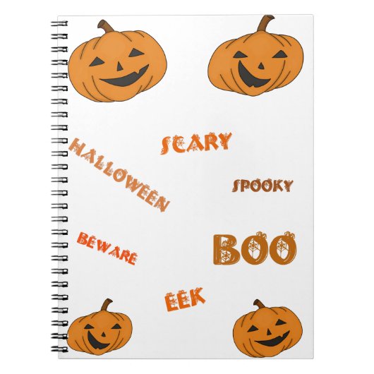 Halloween Vibes Notitieboek (Voorkant)