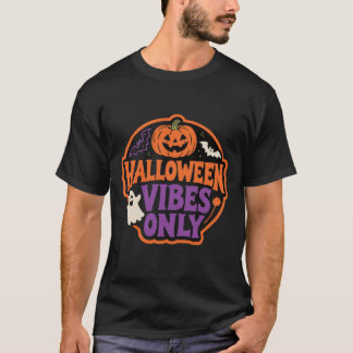 Halloween Vibes Only Retro Halloween Mannen T-shirt