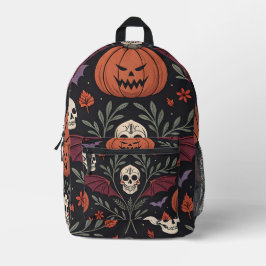 Halloween Vibes Pattern Bedrukte Rugzak