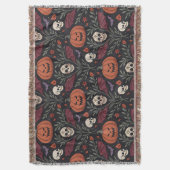 Halloween Vibes Pattern Deken (Voorkant Verticaal)