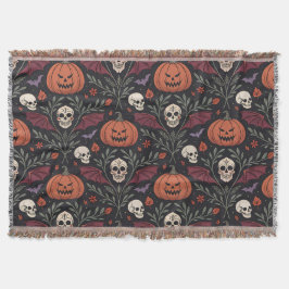 Halloween Vibes Pattern Deken