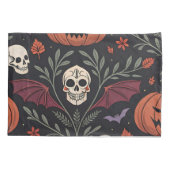 Halloween Vibes Pattern Kussensloop (Achterkant)