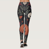 Halloween Vibes Pattern Leggings (Achterkant)