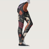 Halloween Vibes Pattern Leggings (Rechts)
