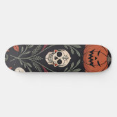 Halloween Vibes Pattern Persoonlijk Skateboard (Horizontaal)
