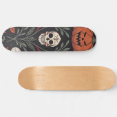 Halloween Vibes Pattern Persoonlijk Skateboard (Horizontaal)