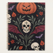 Halloween Vibes Pattern Planner (Voorkant)